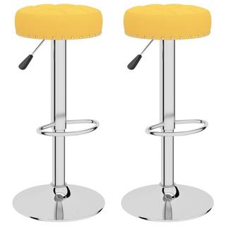 VidaXL Tabouret de bar tissu  