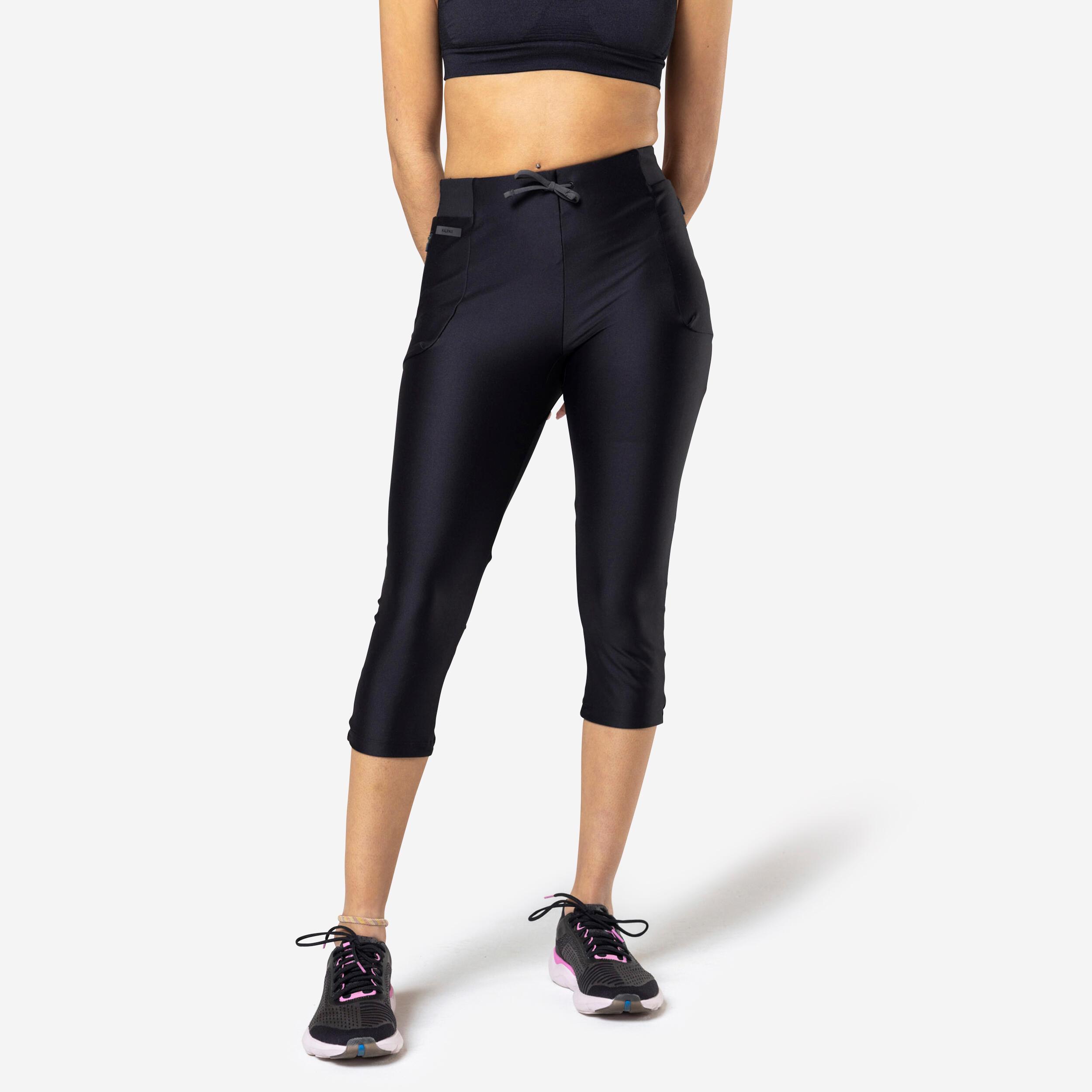 Image of Leggings - Dry 500 Damen Schwarz Leicht M