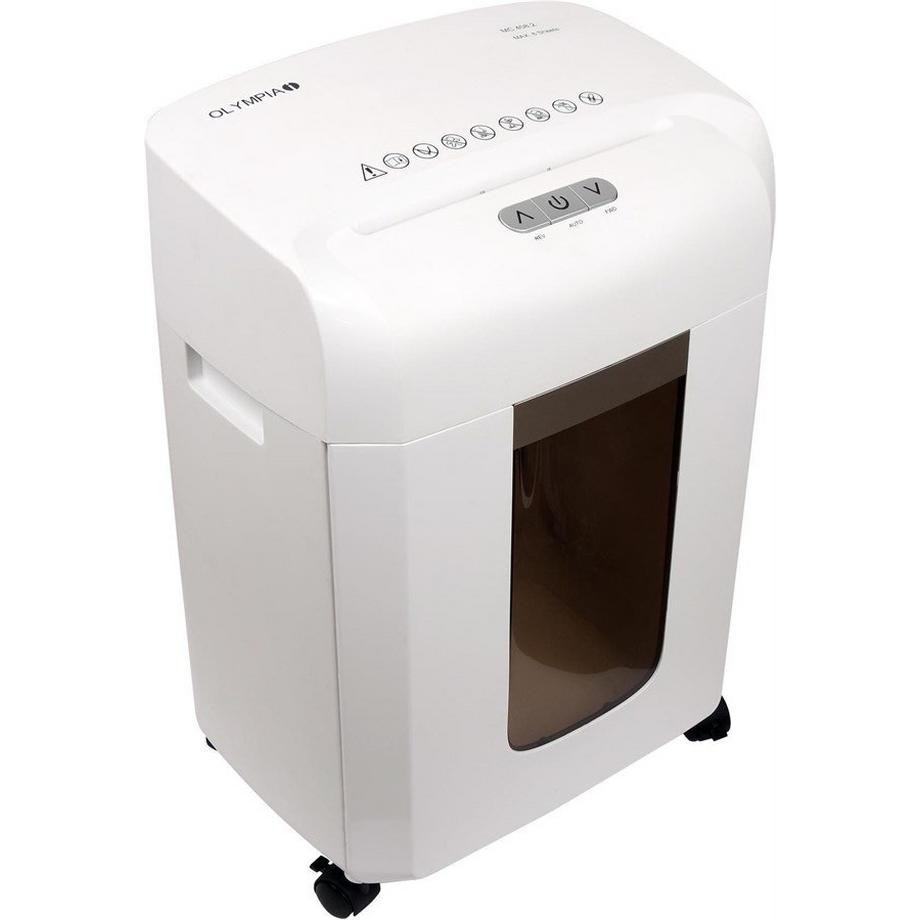 Olympia MC 408.2 Aktenvernichter 8 Blatt Partikelschnitt 2 x 15 mm P-5 16 l  