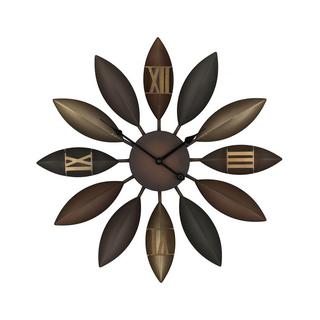 Beliani Wanduhr aus Eisen Retro BEINWIL  