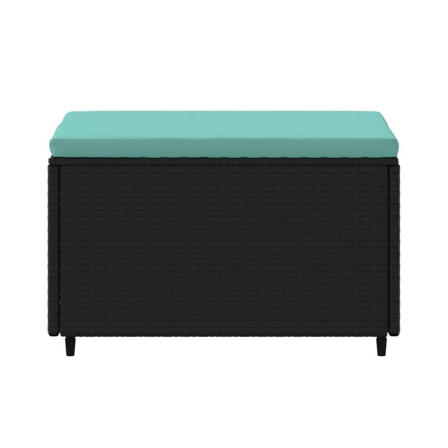 VidaXL  Gartenhocker poly-rattan 