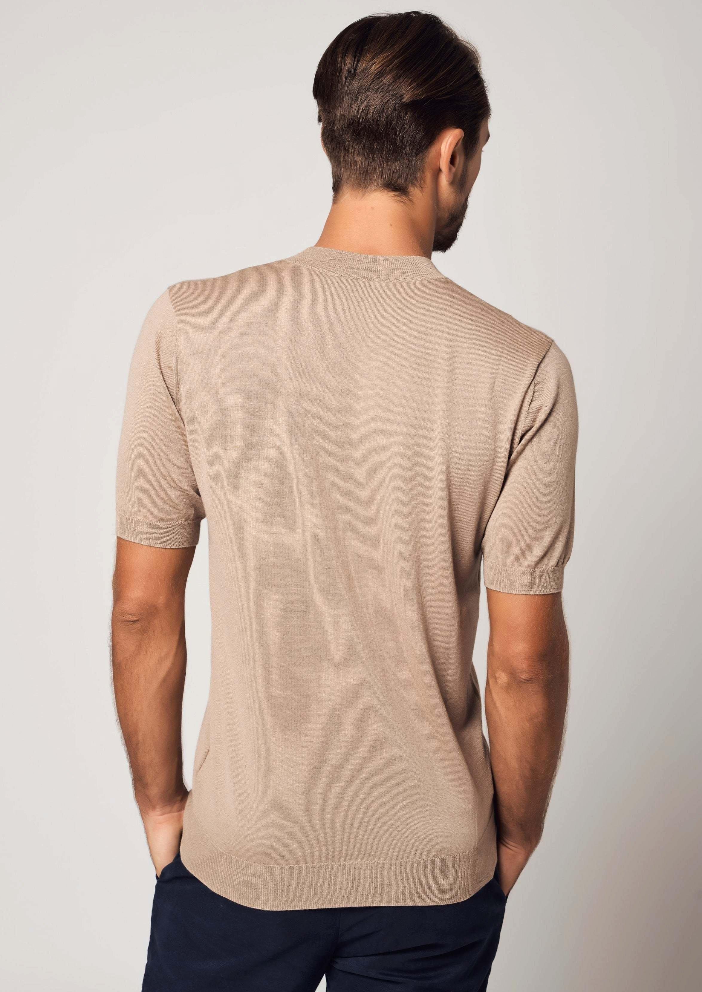 Bellemere New York  T-shirt essenziale in cashmere e seta 