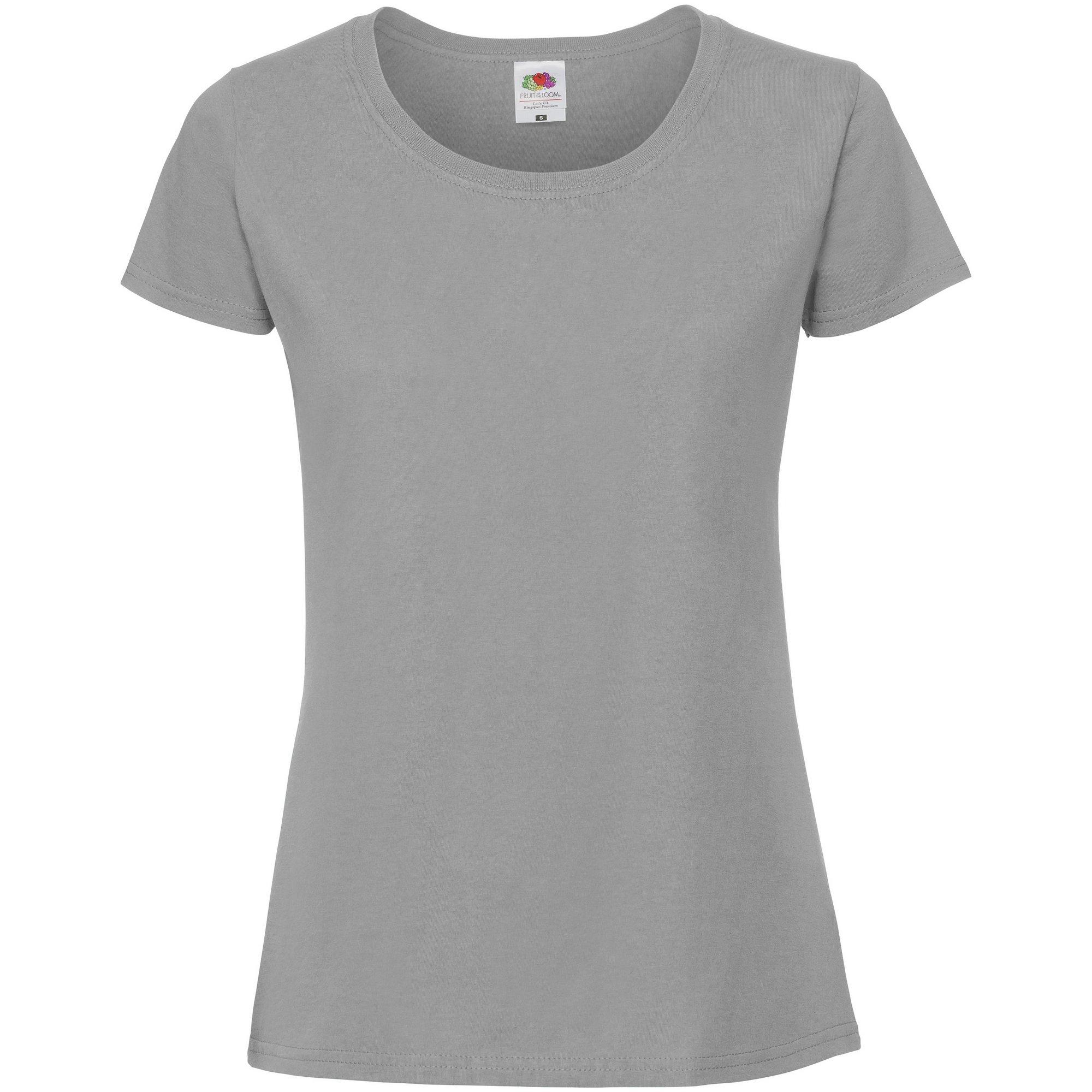 Image of Tshirt, Enganliegend Damen Taubengrau XS