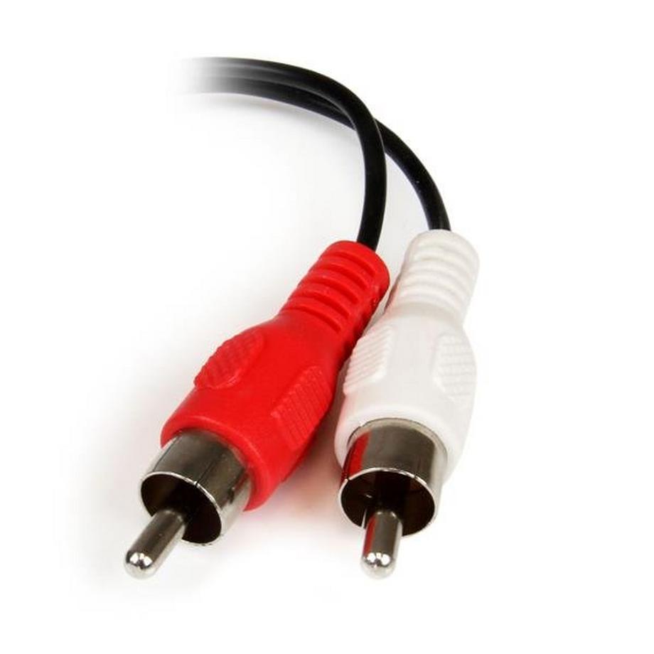 STARTECH.COM  StarTech.com Cavo Adattatore Audio Stereo con presa mini Jack Femmina da 3,5mm a 2 RCA Maschio da 15cm 