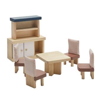 Plan Toys houten meubelset eetkamer