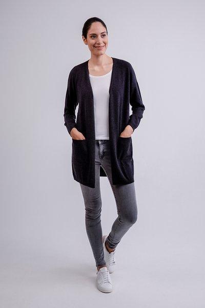 CASH-MERE.CH  Cardigan long en chachemire 