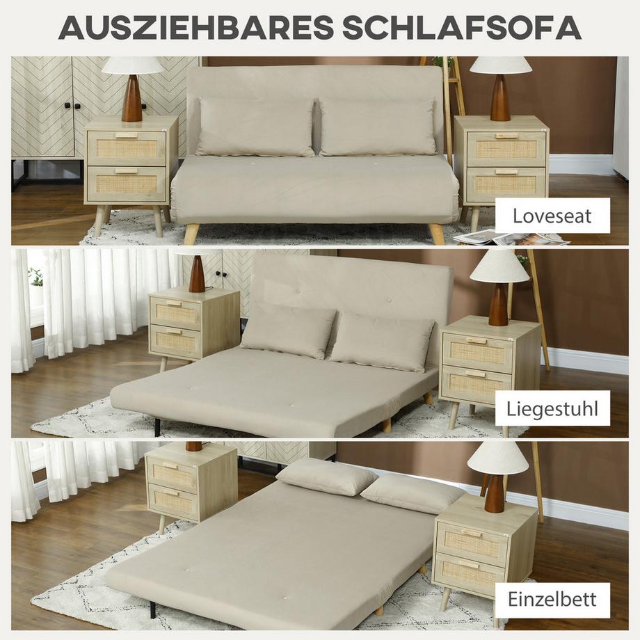 HOMCOM Schlafsofa  