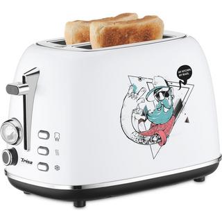 Trisa Toaster Street Art Weiss  
