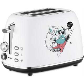Trisa Toaster Street Art Weiss  