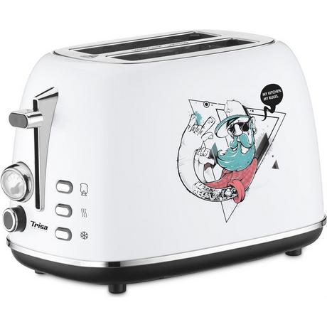 Trisa Toaster Street Art 2 Scheiben, 815W, 230V  