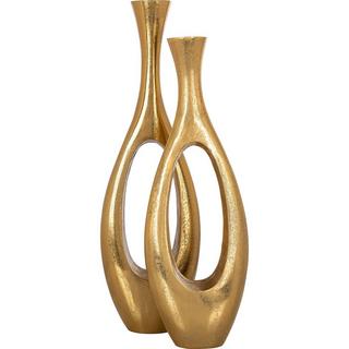 mutoni Vase Florine gold 20x63  