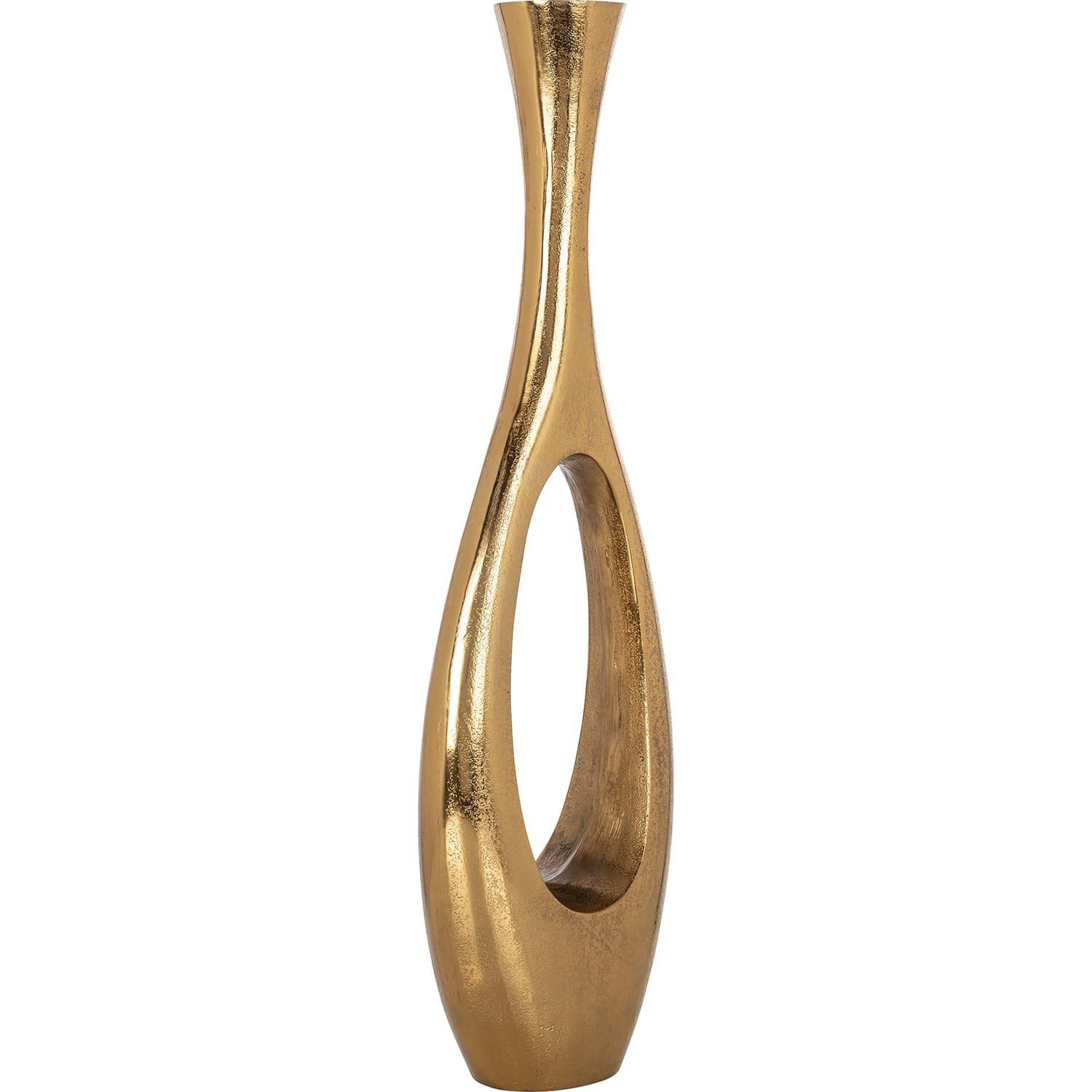 Image of Vase Florine gold 20x63 Vase Florine gold 20x63