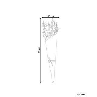 Beliani  Trockenblumenstrauss aus Trockenblumen Boho CARTAYA 