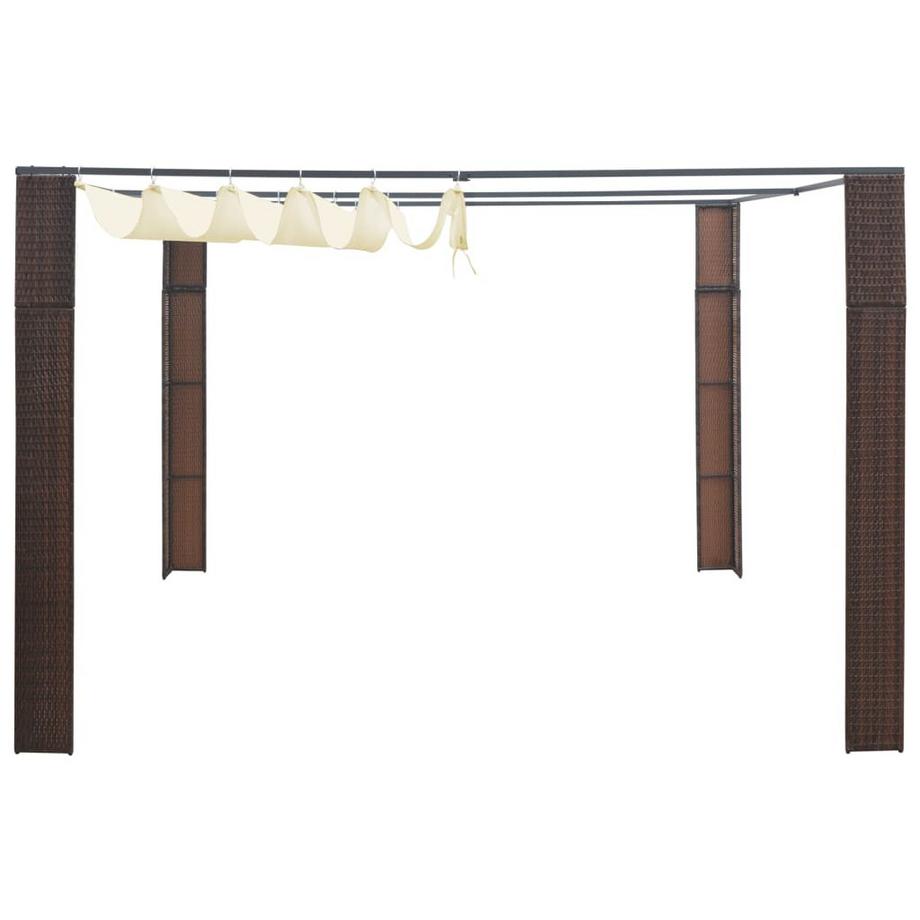 VidaXL Pavillon poly-rattan  