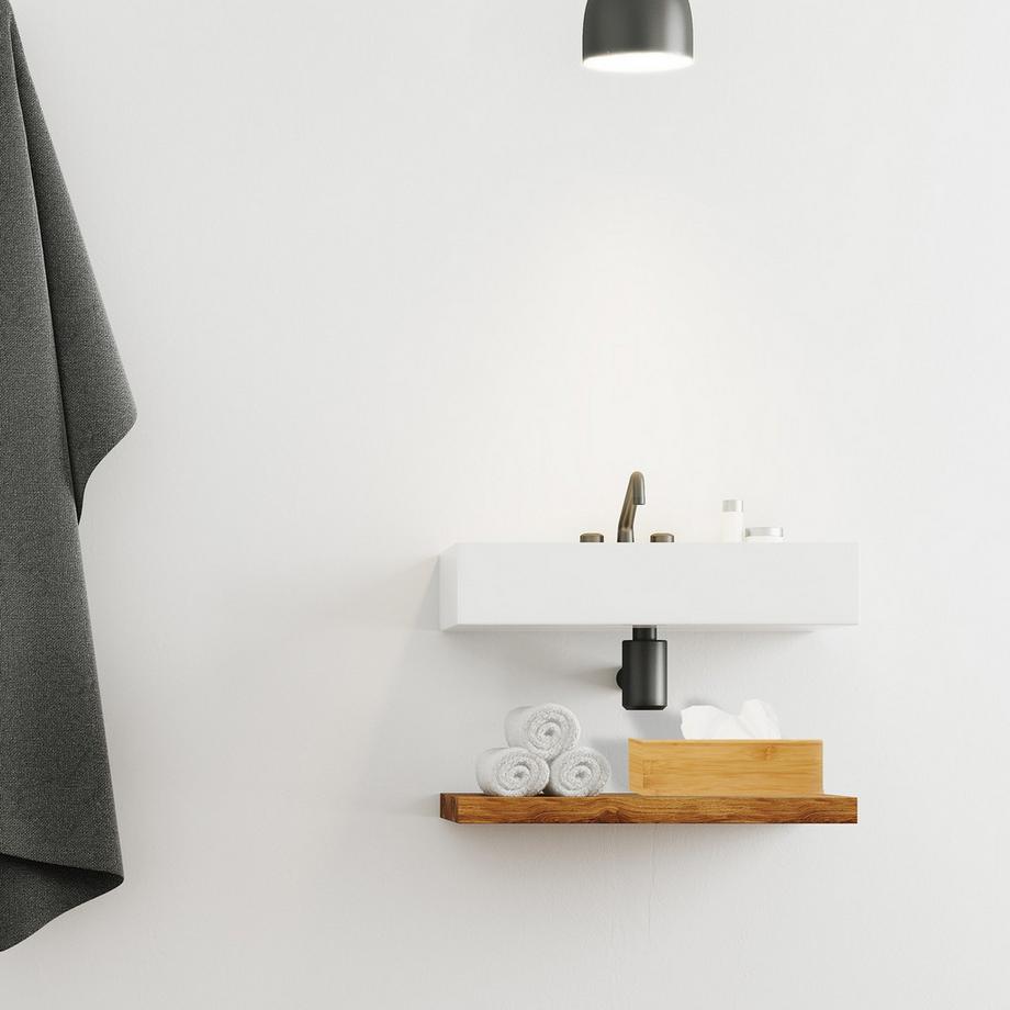 B2X Porte-serviettes en bambou 27,5 cm  