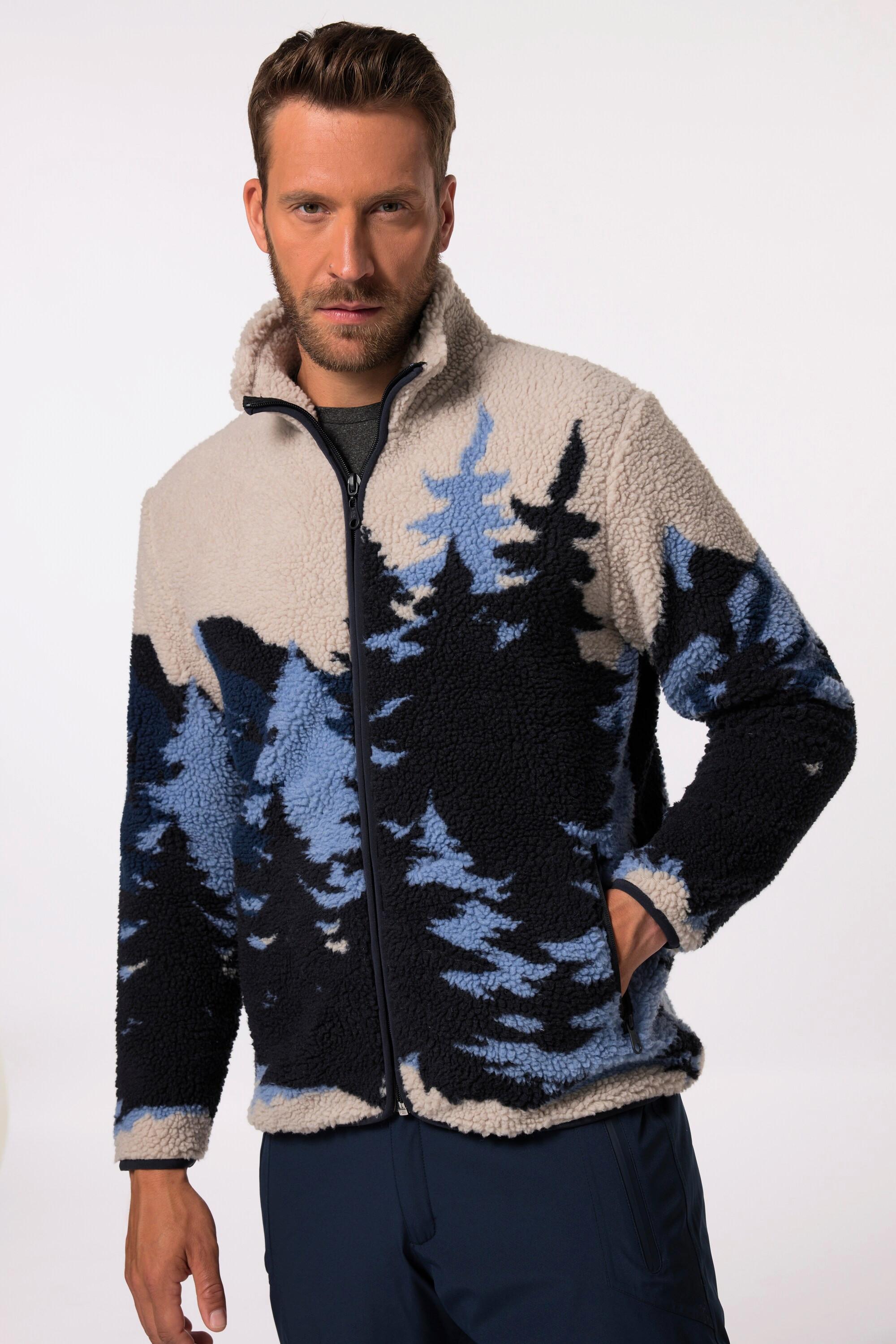 JP1880  Veste en polaire JAY-PI. Jacquard et col montant. Collection ski – jusqu'au 7&nbsp;XL 