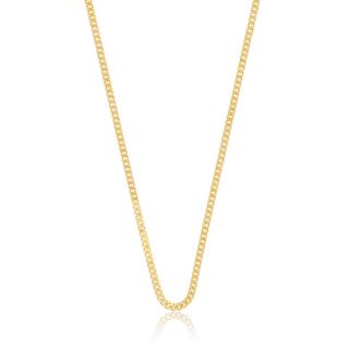 MUAU Schmuck  Collier Panzer Gelbgold 750, 2.1mm, 42cm 