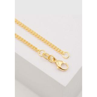 MUAU Schmuck  Collier Panzer Gelbgold 750, 2.1mm, 42cm 