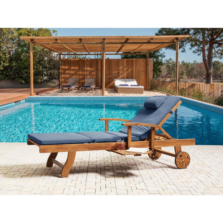 Beliani Liegenauflage aus Polyester  TOSCANA/JAVA/AMANTEA PREMIUM  