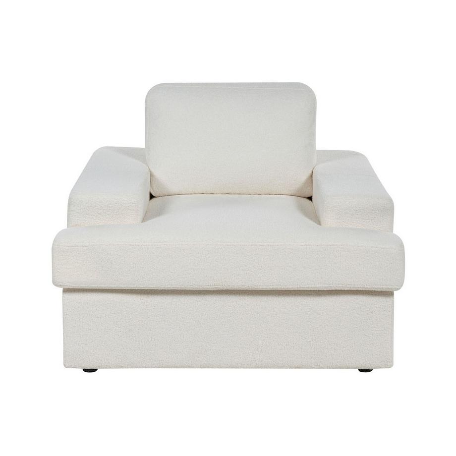 Beliani Fauteuil en Bouclé Traditionnel ALLA  