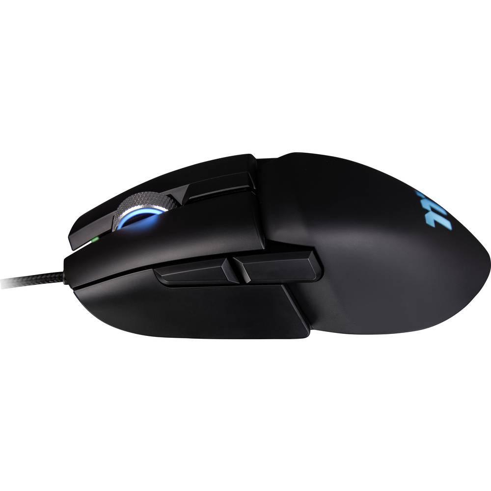 Thermaltake  Thermaltake GMO-TMF-WDOOBK-01 Mouse da gioco 1 pz. 