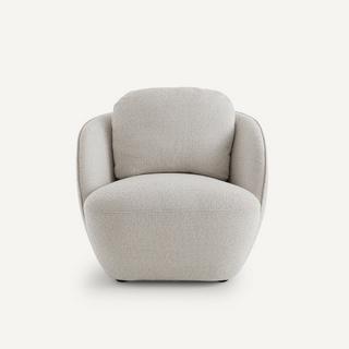 AM.PM Fauteuil boule tissu chiné  