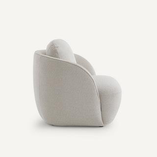 AM.PM Fauteuil boule tissu chiné  