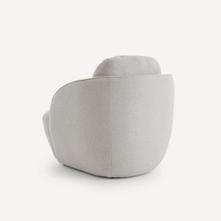 AM.PM Fauteuil boule tissu chiné  