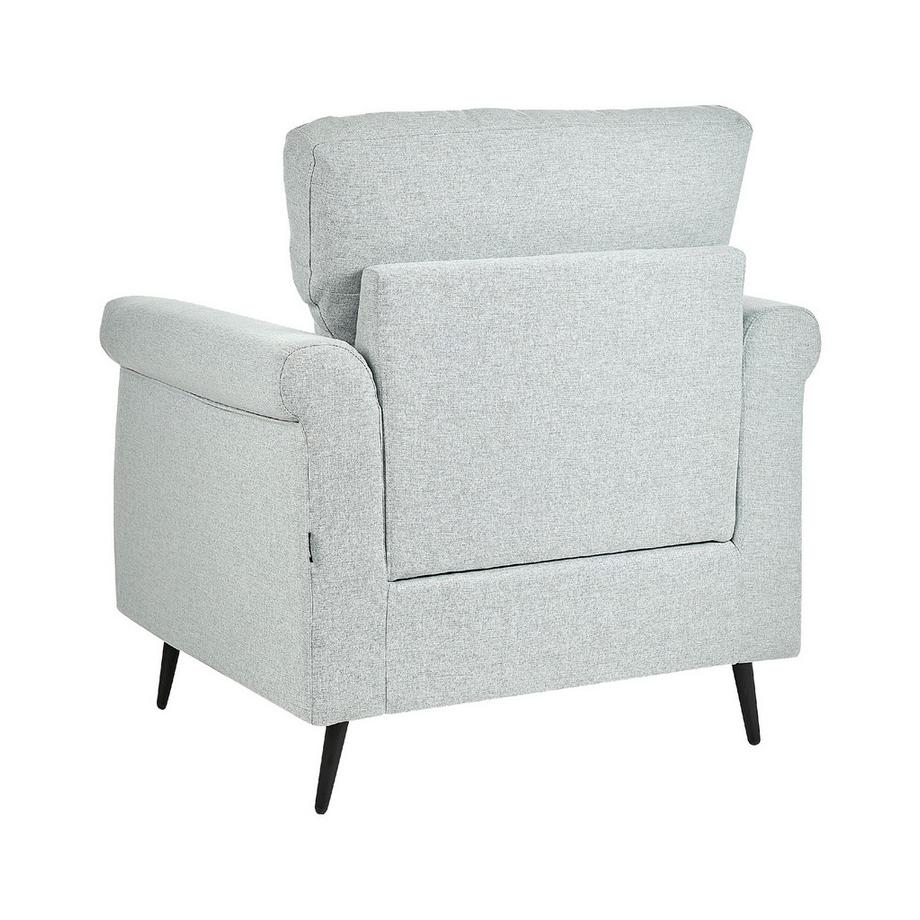 Beliani Fauteuil en Tissu Rétro VIETAS  