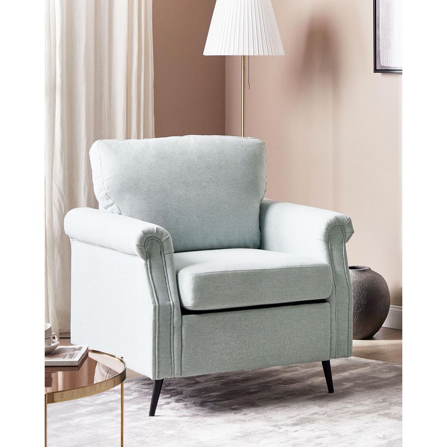 Beliani Fauteuil en Tissu Rétro VIETAS  