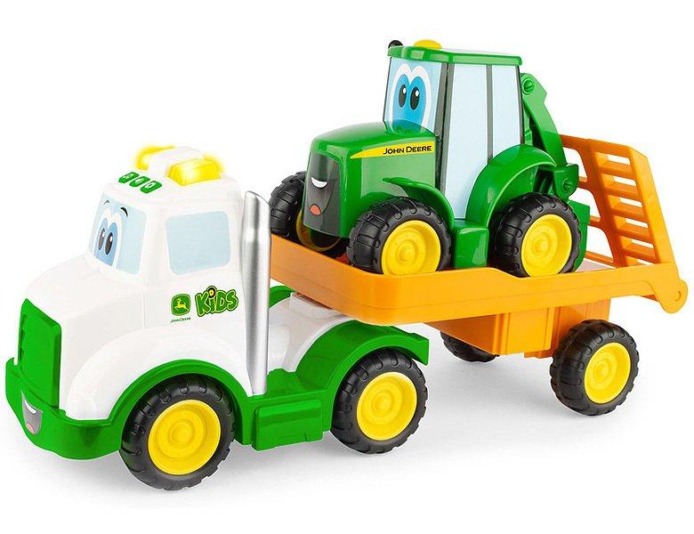 Image of TOMY Johnny Tractor Transporter Set - ONE SIZE