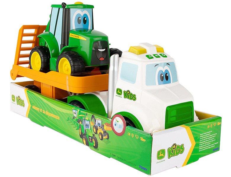 TOMY  Johnny Tractor Transporter Set 