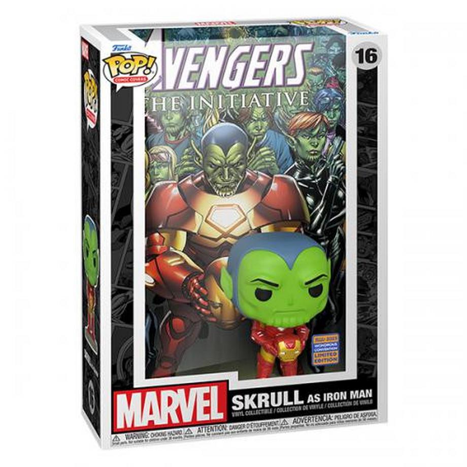 Funko POP! Comic Cover Marvel: Skrull as Iron Man (16) EXM