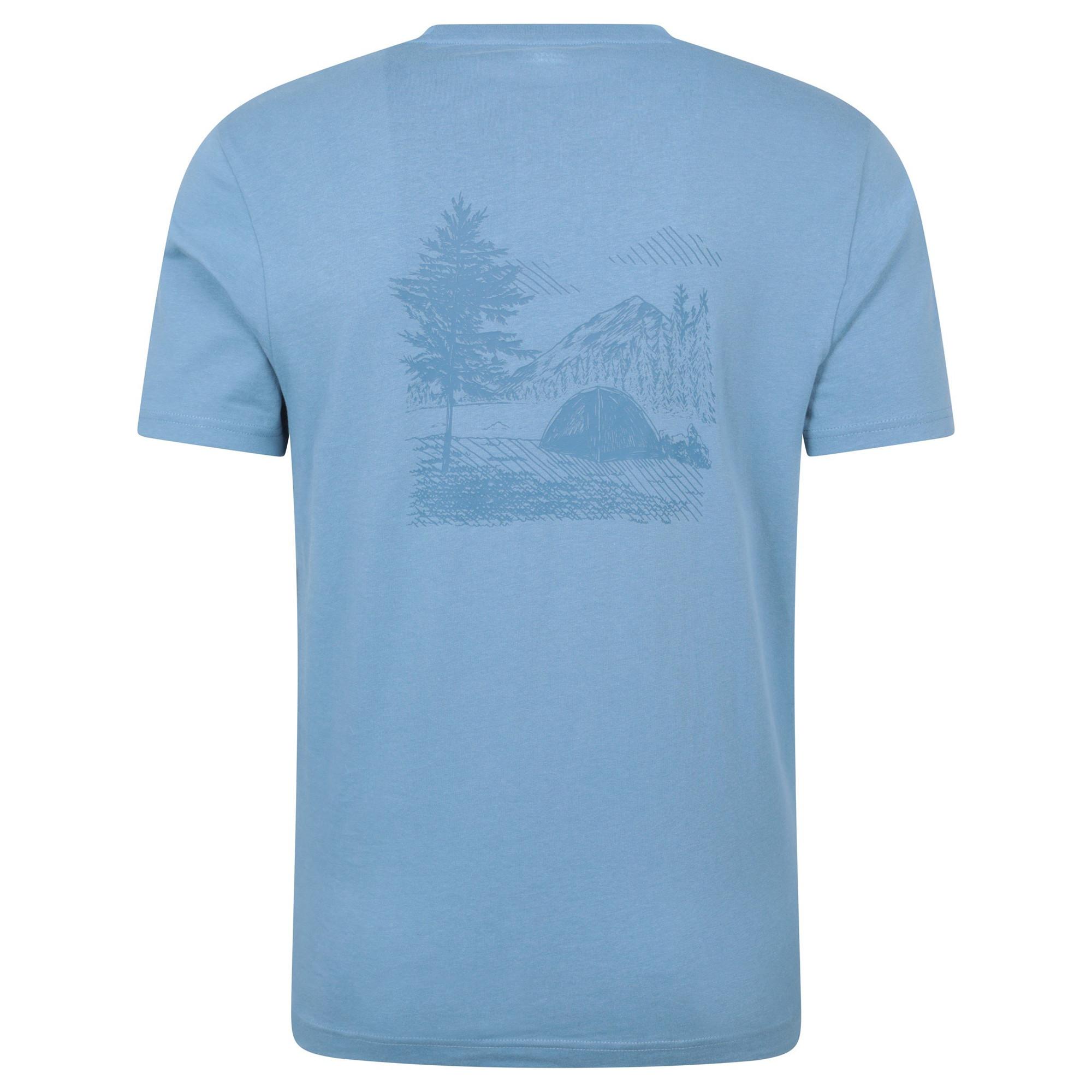 Mountain Warehouse Camping Sketch T-Shirt  