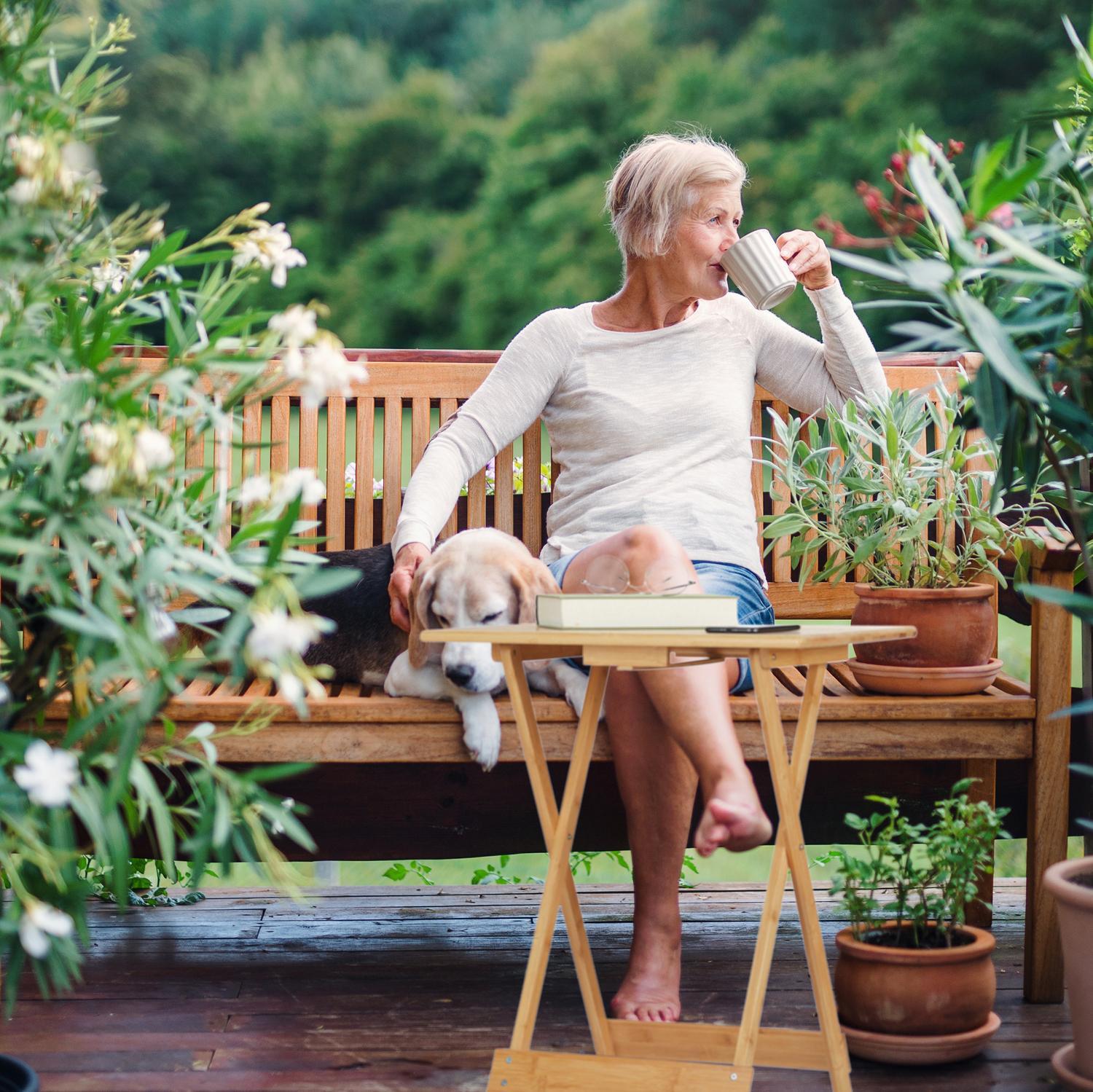 Northix Klapptisch aus Bambus  