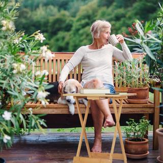 Northix Klapptisch aus Bambus  