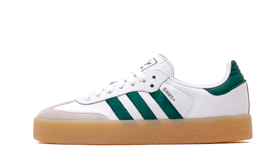 Image of adidas Samba White Collegiate Green Gum Damen Weiss 37 1/3