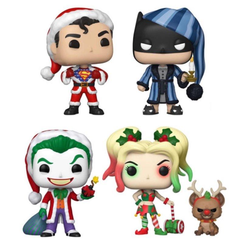 Funko  POP - Pack de 4 - DC Comics - DC Comics - Holidays 