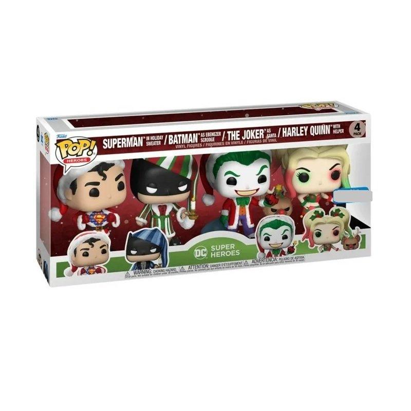 Image of POP - Packung mit 4 - DC Comics - DC Comics - Holidays