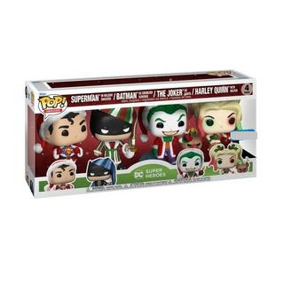 Funko  POP - Packung mit 4 - DC Comics - DC Comics - Holidays 