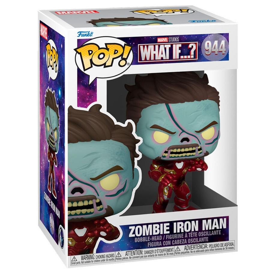 Funko  Figurine POP Marvel What If Zombie Iron Man 