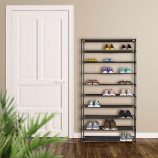 Northix Ripiano per scarpe con ripiani in tessuto  