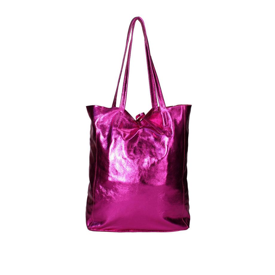 Gave Lux Shopper-Tasche mit Leder-Kordelzugverschluss  