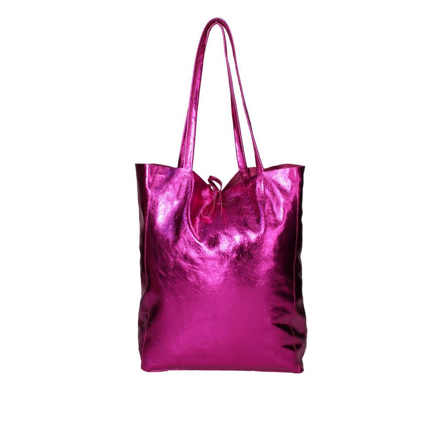 Gave Lux Shopper-Tasche mit Leder-Kordelzugverschluss  
