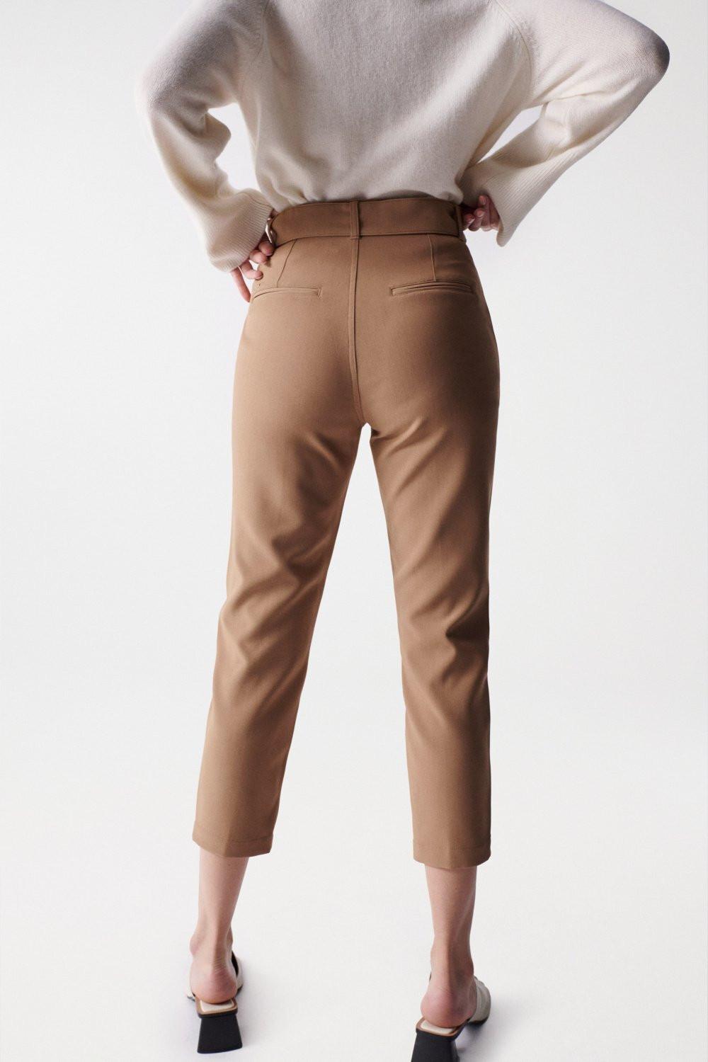 Salsa  Pantalon chino Chino Cropped Slim High Waist 