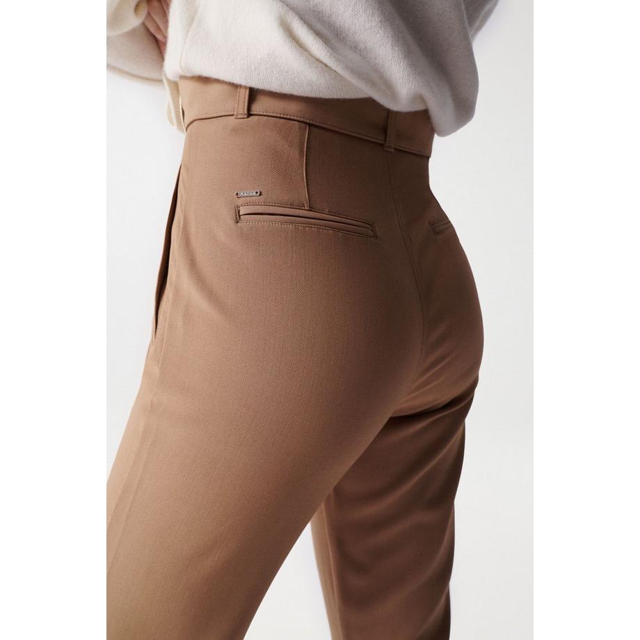 Salsa Chino Cropped Slim High Waist Pantalon  