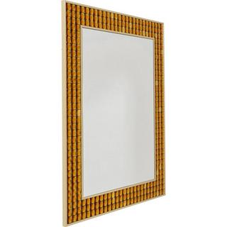 KARE Design Miroir mural Cristaux laiton 80x100  