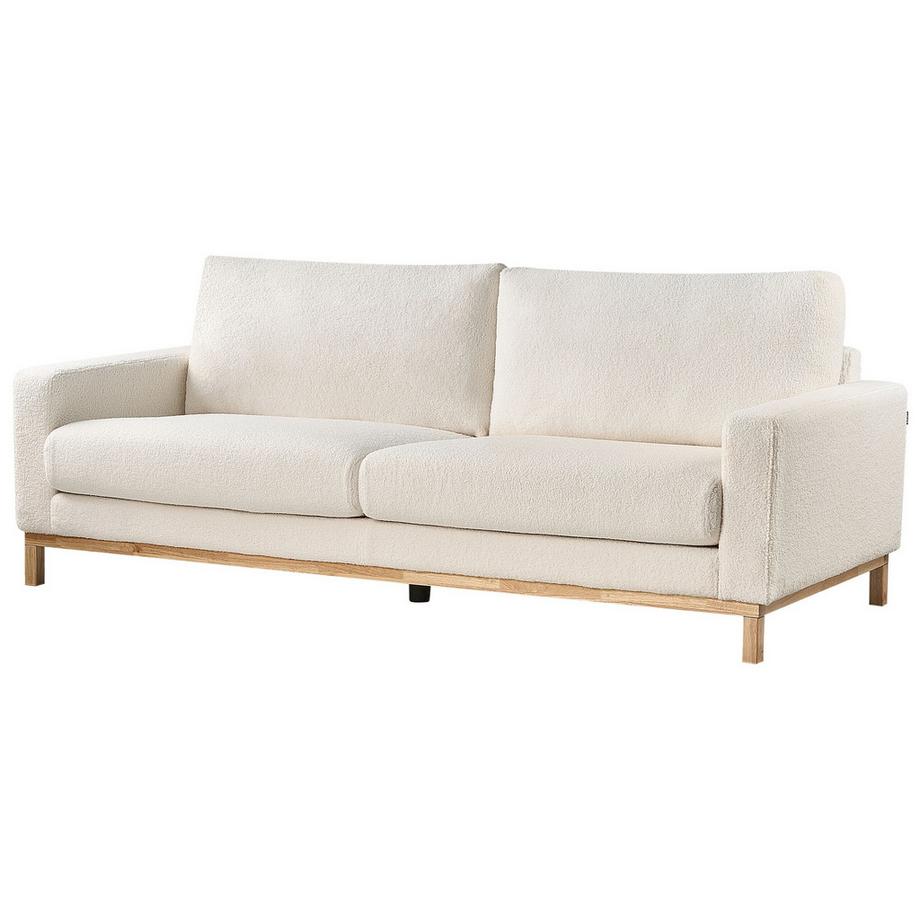 Beliani 3 Sitzer Sofa aus Bouclé Modern SIGGARD  
