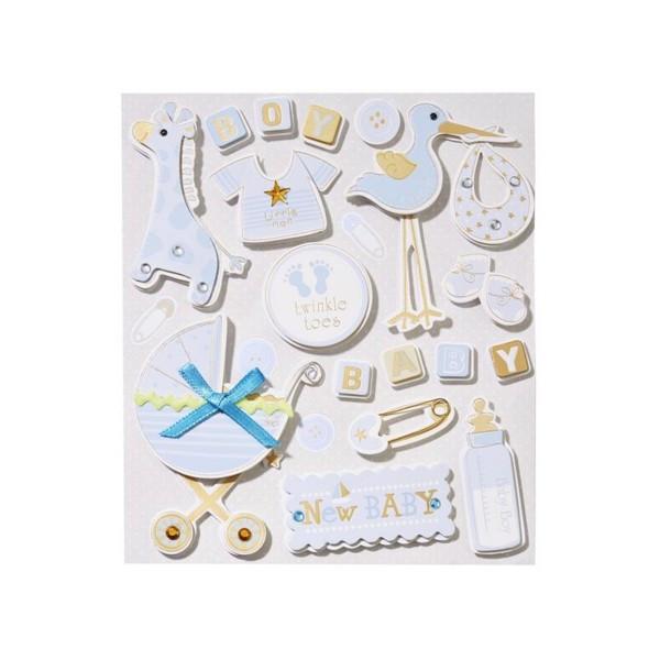 Image of HobbyFun 3451394 Dekorativer Aufkleber Mehrfarbig Multicolor