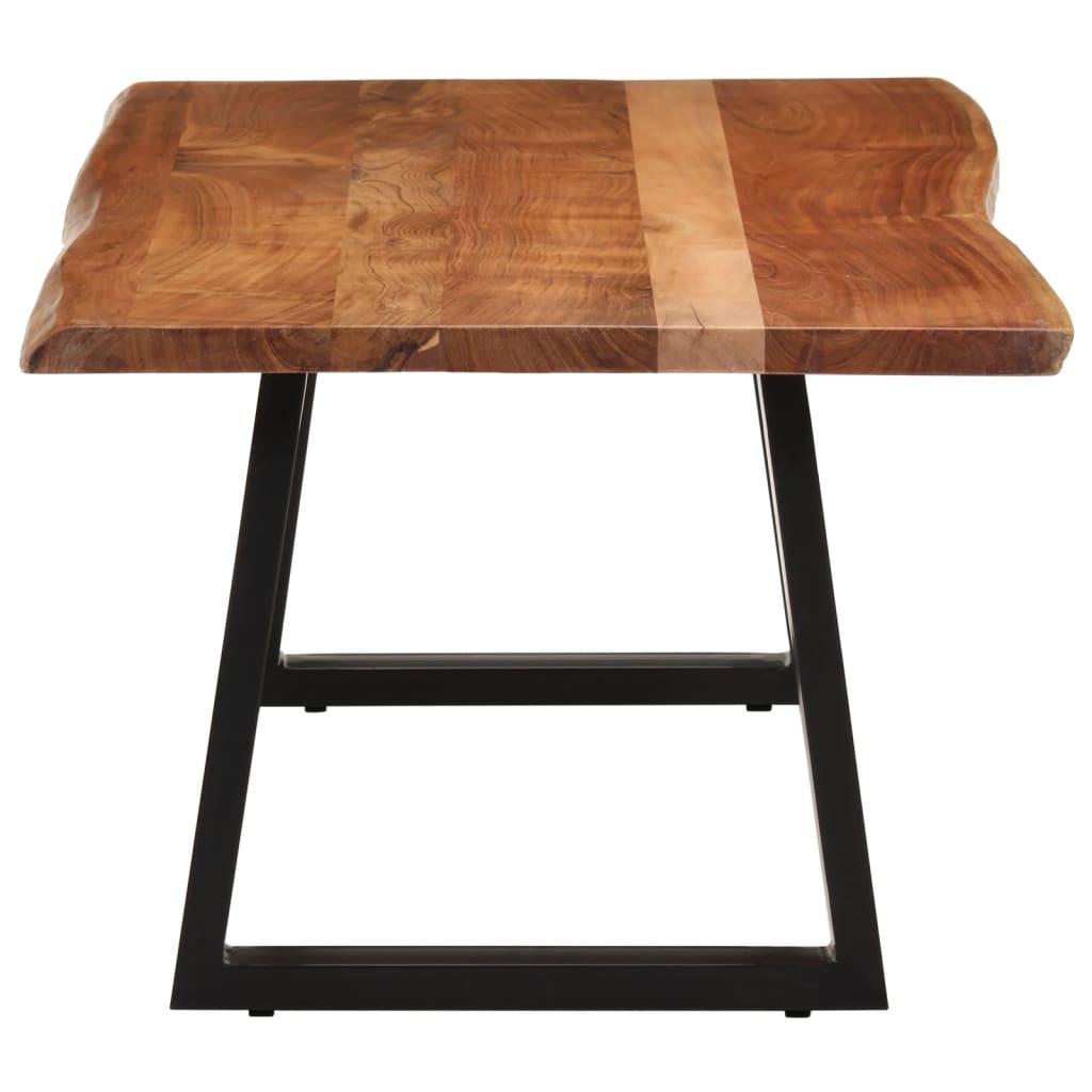 VidaXL Table basse bois d'acacia  